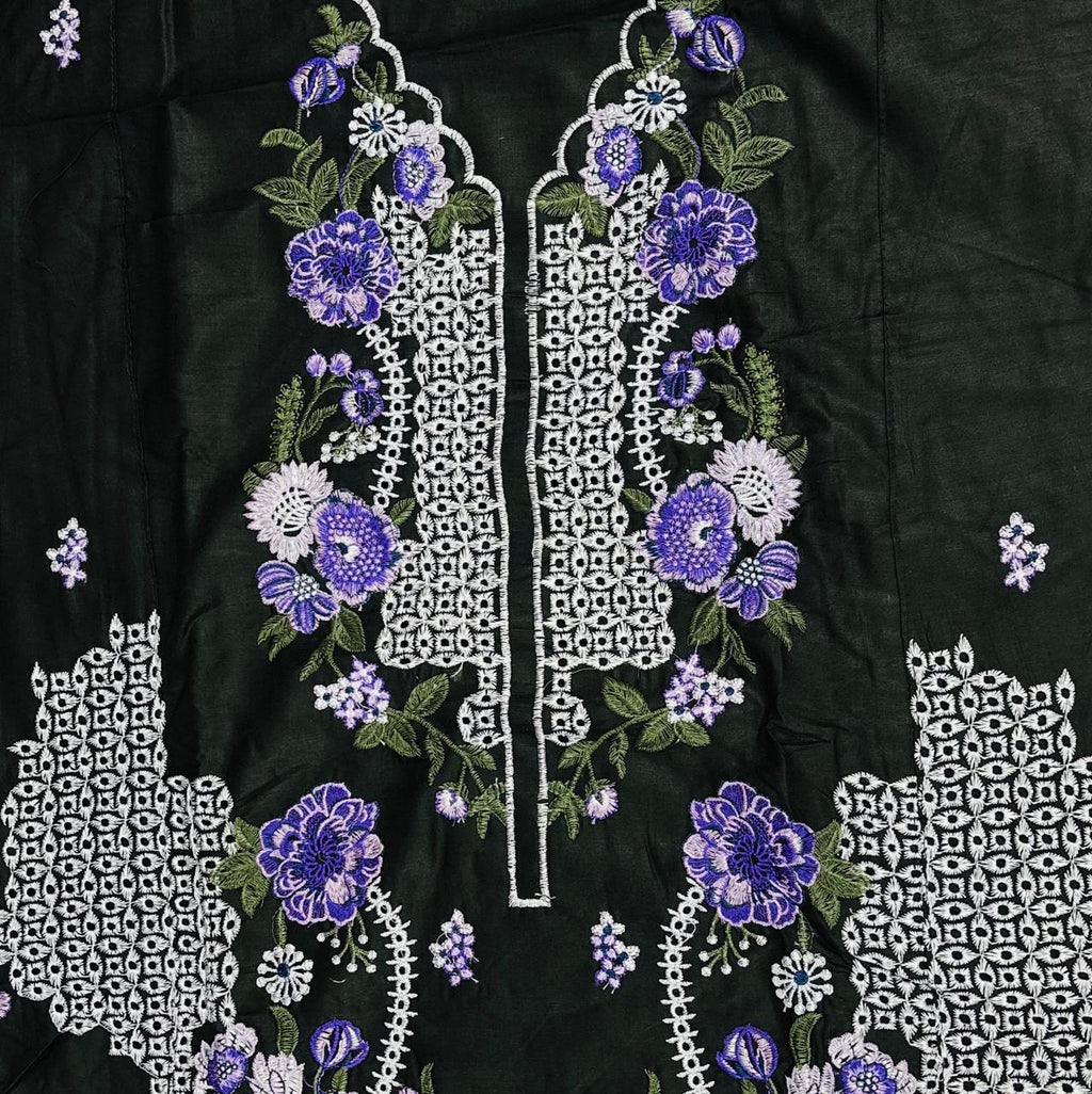 R104 - Unstiched Chikankari Cotton Suit