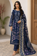 R112 - Unstiched Embroidered with Heavy Patch Cotton Suit