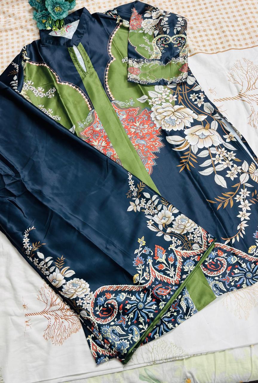 R129 - Printed Turkish Co-ord Set