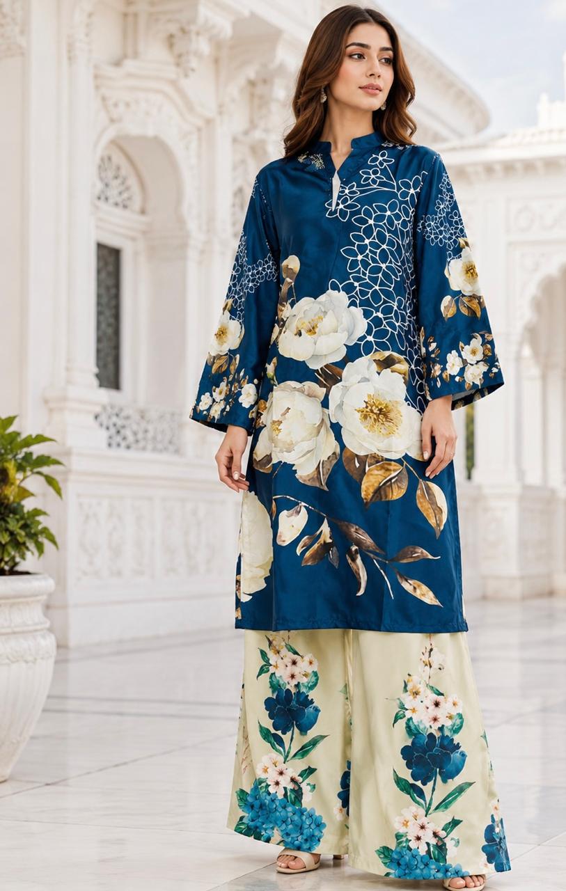 R130 - Printed Turkish Co-ord Set