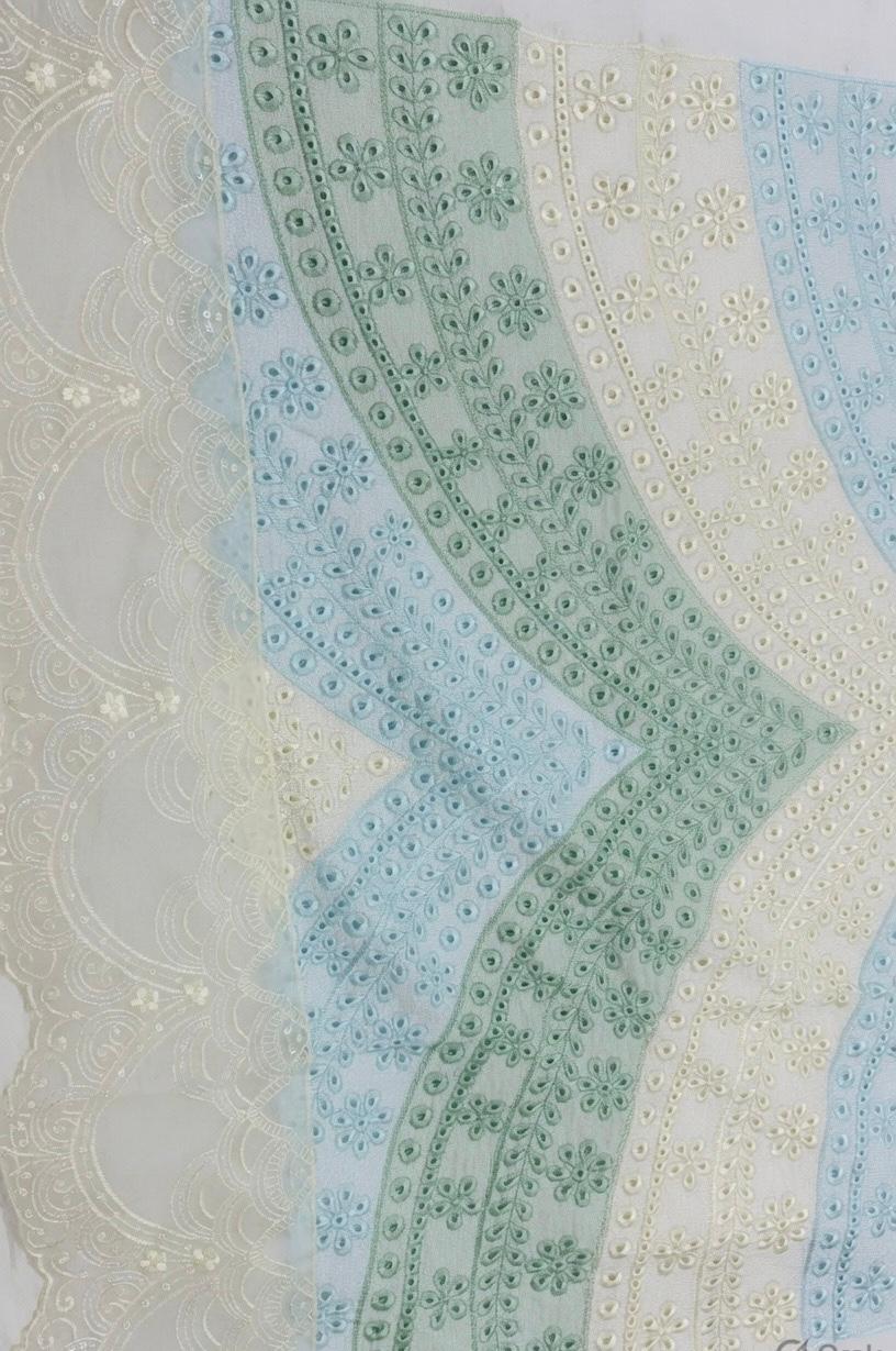 R22 - Unstiched Maria B inspired Chikankari Edition - White