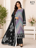 R23 - Unstiched Maria B inspired Chikankari Edition - Black