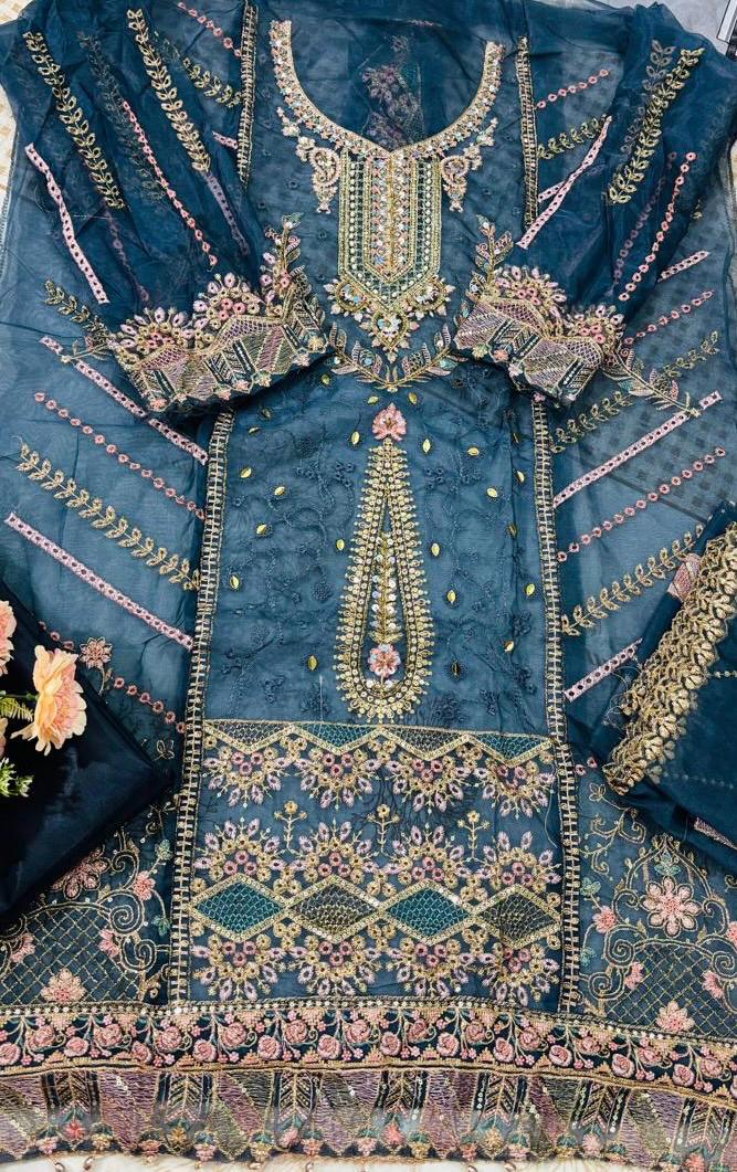 R31 - Unstiched Heavy Embroidery with Handwork