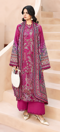 R87 - Unstiched Self Embroidery with Patch Suit