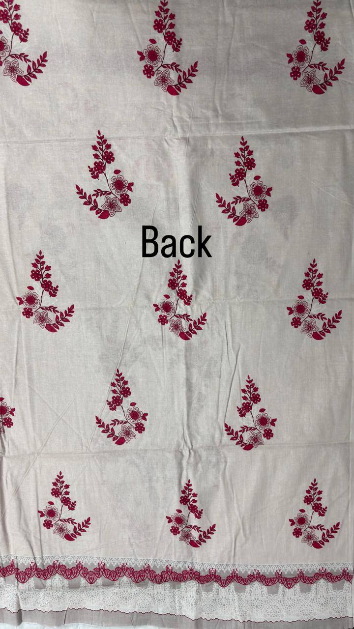 R98 - Unstiched Printed Coton Suit